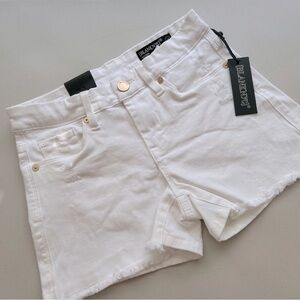 Blank NYC Shorts Womens 24 White Classic cut off Short The Essex New